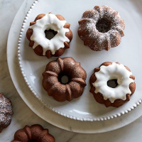Mini Classic Chocolate Bundt Cakes - Recipes | Pampered ... image