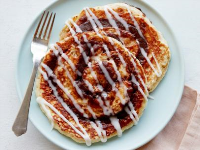Cinnamon Bun Pancakes Recipe - Food Network image