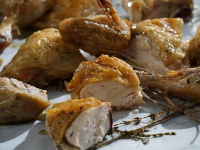 Spatchcock Roasted Chicken Recipe | Food Network image