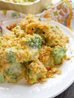 BROCCOLI AND CHEESE CASSEROLE WITH RITZ CRACKERS RECIPES