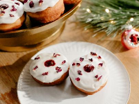 Raspberry Rose-Filled Donuts Recipe | Molly Yeh | Food Netw… image