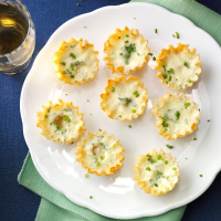 Garlic-Herb Mini Quiches Recipe: How to Make It image