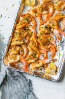 Sheet Pan Shrimp Oreganata Recipe - Skinnytaste image