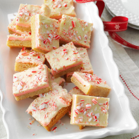 Candy Cane Shortbread Bars Recipe: How to Make It image