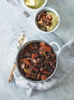Mushroom bourguignon recipe | Jamie Oliver vegetarian recipe image