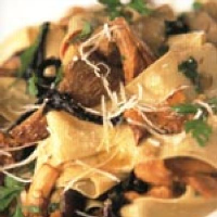 Pappardelle with Mixed Wild Mushrooms Recipe | Jamie ... image
