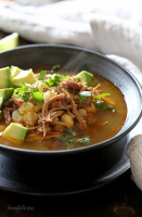 Pressure Cooker Pozole (Pork and Hominy Stew) image