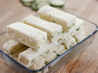 Cucumber Finger Sandwiches Recipe | Ree Drummond | Food ... image