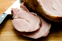 Old-Fashioned Ham with Brown Sugar and Mustard Glaze ... image