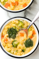 Macaroni and Cheese Soup with Broccoli - Skinnytaste image