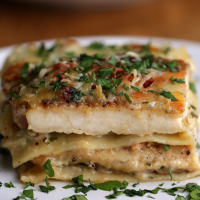 Chicken Alfredo Lasagna Recipe by Tasty image