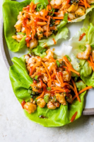 Shrimp Dumpling Lettuce Wraps or Rice Bowls - Skinnyt… image