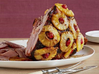 Old Fashioned Glazed Ham Recipe | The Neelys | Food Network image