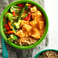 Thai Red Curry Chicken & Vegetables Recipe: How to Make It image