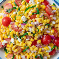 Best Corn Salad Recipe - How To Make Corn Salad - Delish image