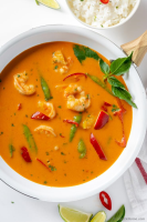 Coconut Curry Shrimp (Creamy, Thai Red Curry) Recipe ... image