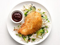 Chicken Katsu with Ginger Rice Recipe | Food Network ... image