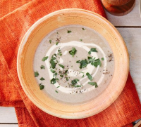 Soup maker mushroom soup recipe | BBC Good Food image