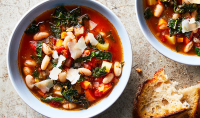 Quick Tomato, White Bean and Kale Soup - NYT Cooking image