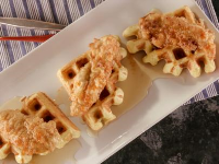 Buttermilk Waffles with Buttermilk Fried Chicken Tend… image