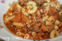 Deep South Dish: Southern Beef and Sausage Goulash image