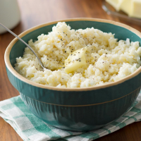 Creamy Mashed Cauliflower Recipe: How to Make It image
