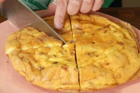 Sausage and Pepper Frittata Recipe | Anne Burrell | Food ... image