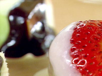 White Chocolate Fondue Recipe | Sandra Lee | Food Network image