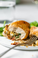 Spinach Stuffed Chicken Breasts with Tomato and Feta ... image