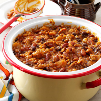 Smoky Baked Beans Recipe: How to Make It image