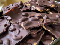 Chocolate Almond Bark Recipe | Geoffrey Zakarian | Food ... image