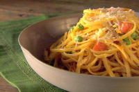 Pasta with Tomato and Peas Recipe | Giada De Laurentiis ... image