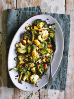 Roasted broccoli & cauliflower recipe | Jamie Oliver recipes image