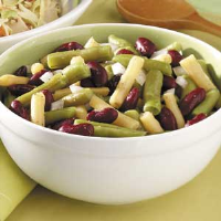 Three-Bean Salad for 3 Recipe: How to Make It image