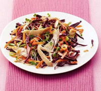 Crunchy red cabbage slaw recipe | BBC Good Food image