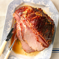 Baked Ham with Cherry Sauce Recipe: How to Make It image