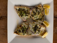 Caesar-Roasted Swordfish Recipe | Ina Garten | Food Network image