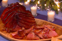 Dijon Maple Glazed Spiral Ham Recipe | Dave Lieberman ... image