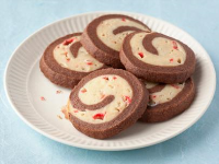Chocolate Peppermint Pinwheel Cookies Recipe | Alton Brown ... image