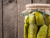 Lacto-Fermented "Kosher" Pickles Recipe | Homemade ... image
