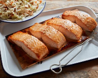 Grilled Cedar Plank Salmon Recipe | Food Network Kitchen ... image