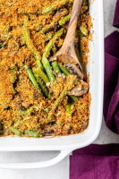 GREEN BEAN CASSEROLE WITH BREAD CRUMBS RECIPES
