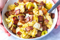 Seriously Good Bacon Fried Cabbage - Inspired Taste image