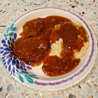 Slow Cooker Swiss Steak and Onion Recipe | Allrecipes image