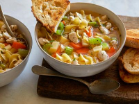 Quick Chick and Noodle Soup Recipe | Rachael Ray | Food ... image