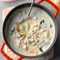 CREAMY CHICKEN AND DUMPLING SOUP RECIPES