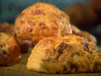 Quick Bacon-Cheddar Biscuits Recipe - Food Network image