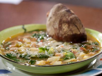 Hearty and Healthy 3 Bean Minestrone Recipe | Rachael Ray ... image