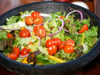 Simple Green Salad with Champagne Vinaigrette Recip… image