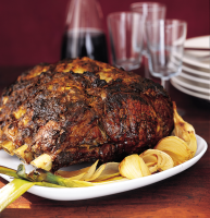 Standing Rib Roast of Beef Recipe - Bruce Aidells | Food ... image